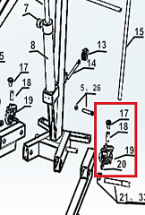T62302/17-20 Колесо поворотное